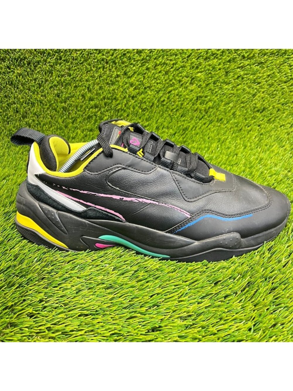 Puma Thunder Bradley Theodore Mens Size 11.5 Black Running Shoes Sneakers